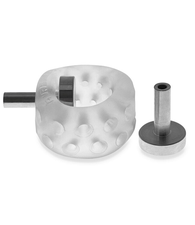 Oxballs Oxballs - Airballs Electro Air-Lite Ballstretcher Clear Ice