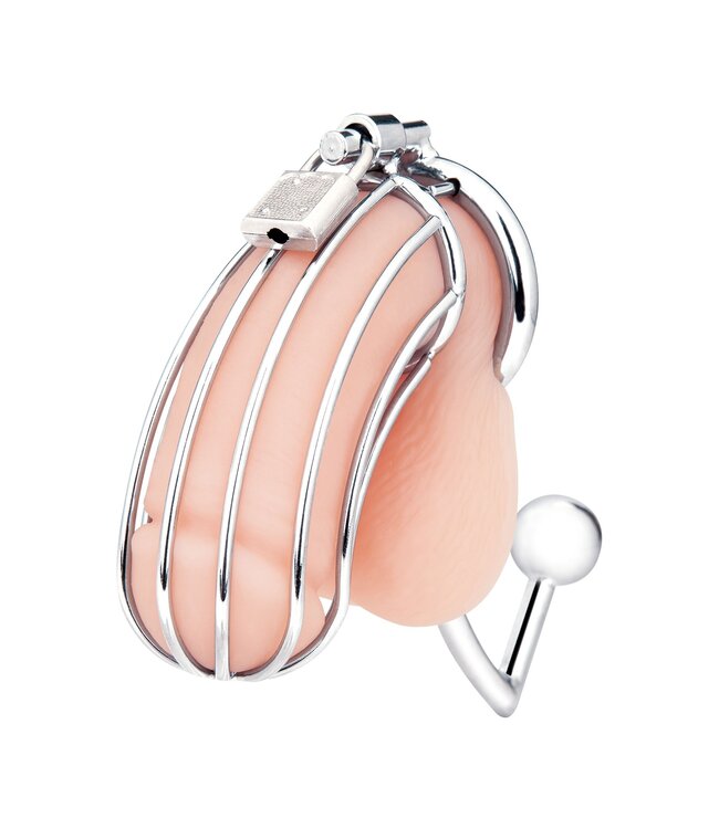 Blueline Blueline - Cock Cage With Anal Stimulator