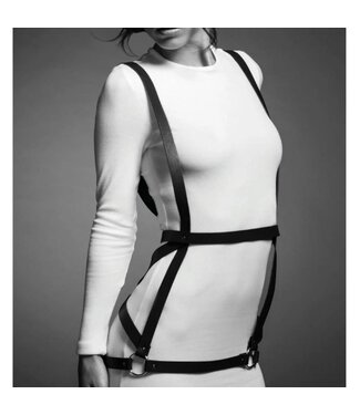 Bijoux Indiscrets Bijoux Indiscrets - Maze Arrow Dress Harness Zwart