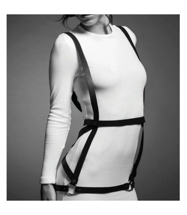 Bijoux Indiscrets Bijoux Indiscrets - Maze Arrow Dress Harness Zwart