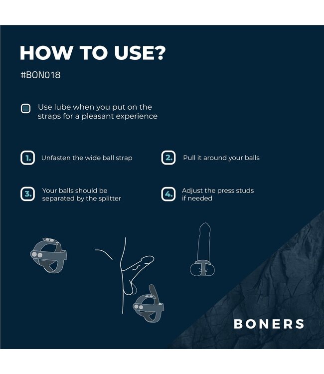 Boners Boners T-vorm Ballsplitter