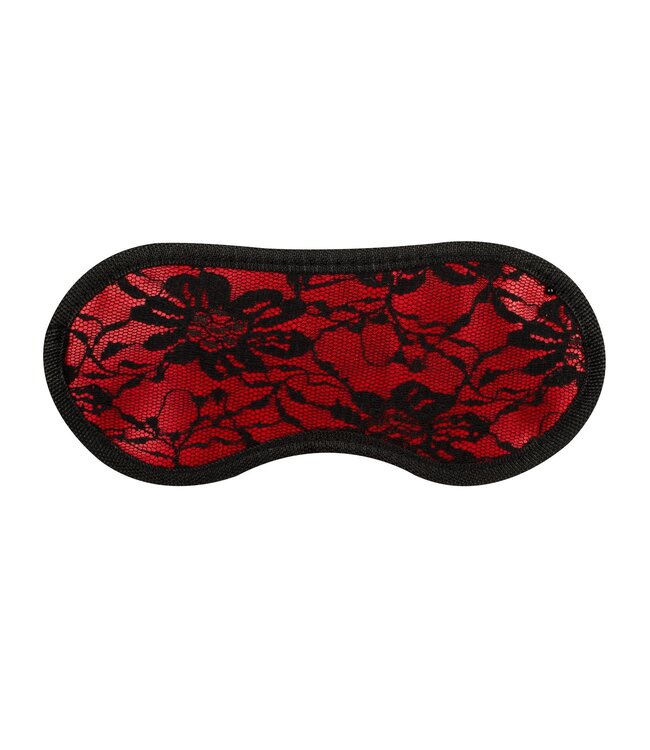 Bedroom Fantasies Bedroom Fantasies - Lace & Leather Look - 8-delige Bondage Set - Rood