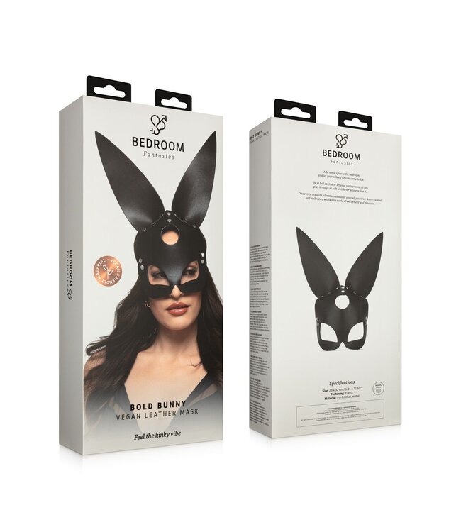 Bedroom Fantasies Bedroom Fantasies - Bold Bunny Masker - Zwart