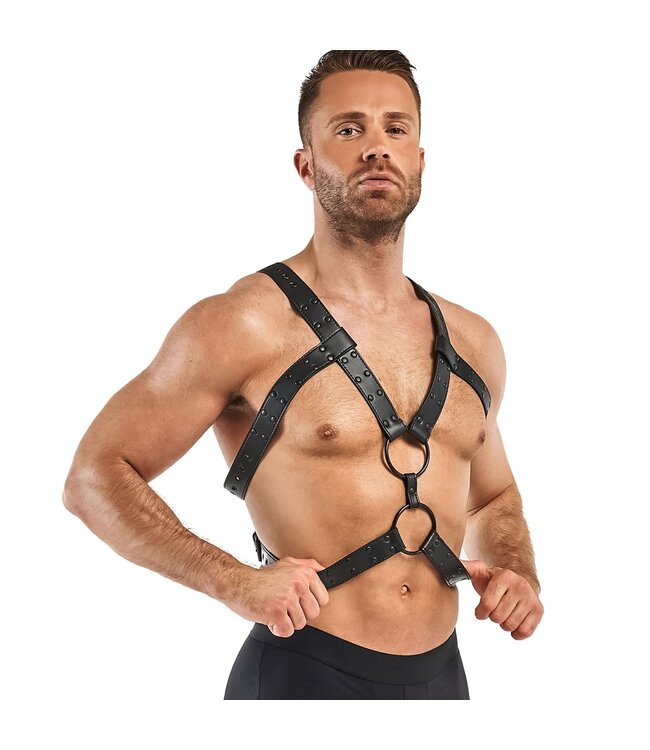 Bedroom Fantasies Rocco Bondage Harnas - Zwart