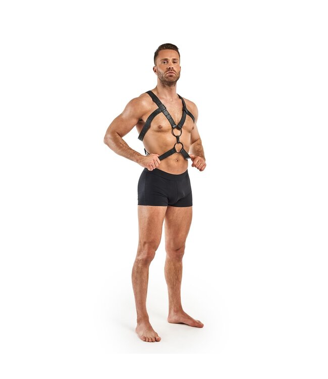 Bedroom Fantasies Rocco Bondage Harnas - Zwart