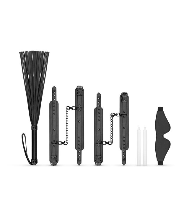 Bedroom Fantasies Kinky Bondage Set 5-delig - Zwart