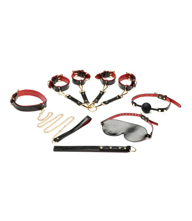XR Brands XR Brands - Lover's Luxe Bondage Set - Zwart