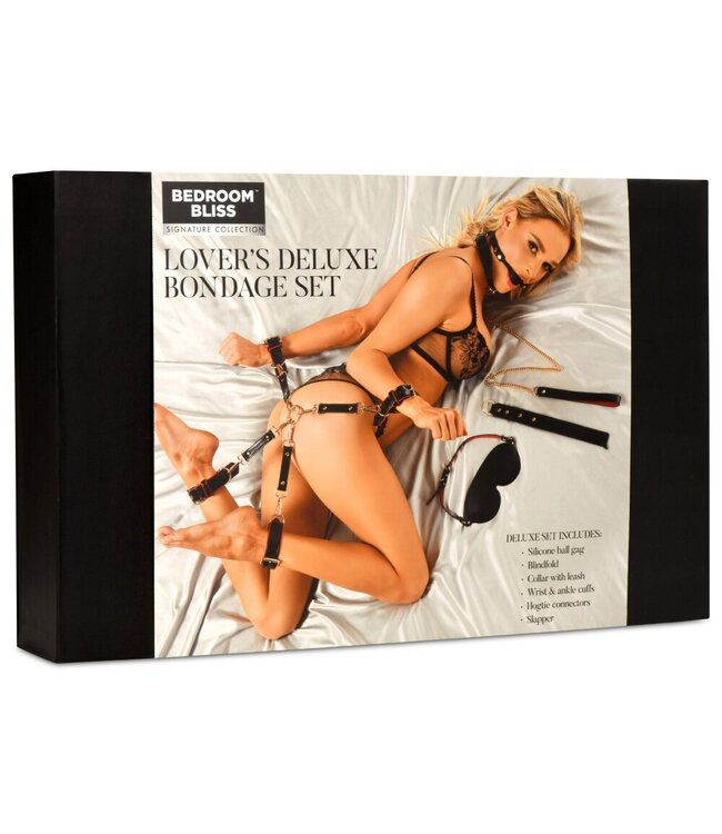 XR Brands XR Brands - Lover's Luxe Bondage Set - Zwart