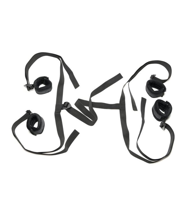 XR Brands Bedsysteem Voor Stellen - Zwart