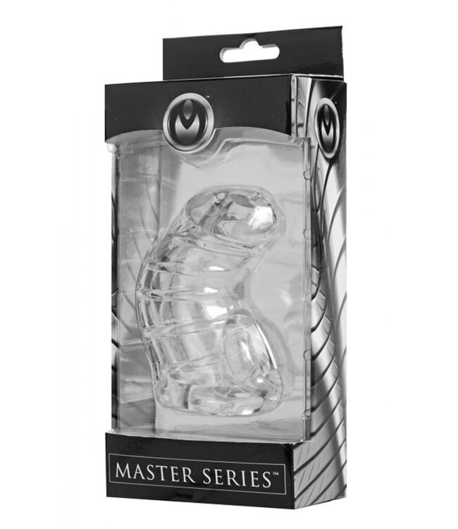 XR Brands Master Series - Flexibele Kuisheidskooi - Transparant