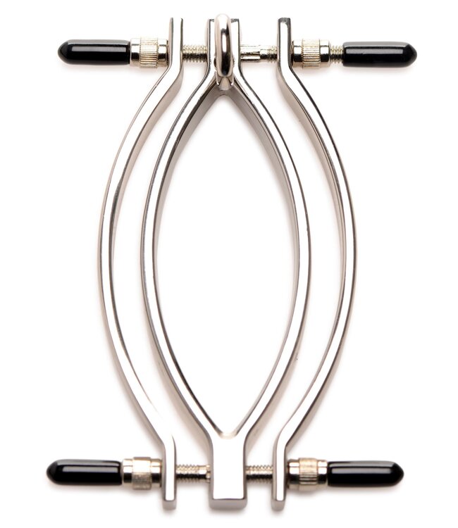 XR Brands Pussy Tugger Verstelbare Vagina Klem Met Ketting