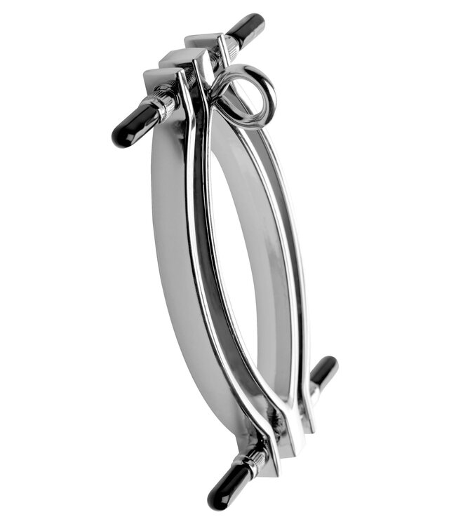 XR Brands Pussy Tugger Verstelbare Vagina Klem Met Ketting