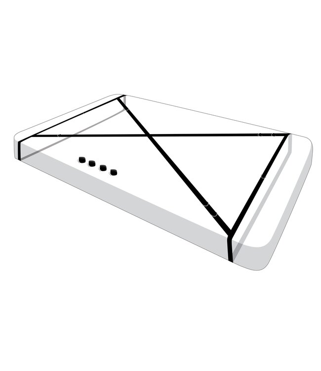 XR Brands Interlace Bed Bondageset