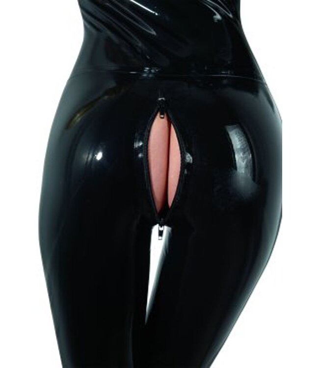 The Latex Collection Latex Catsuit Met Ritsen