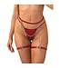 Obsessive Obsessive - Inferro Harness Bottom - Rood