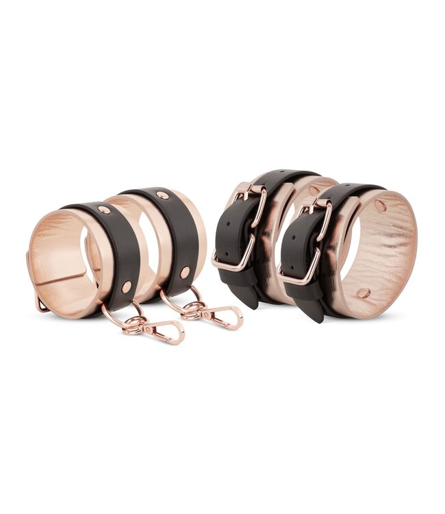 Rosy Gold Rosy Gold - Under-Mattress Restraint Set - Zwart