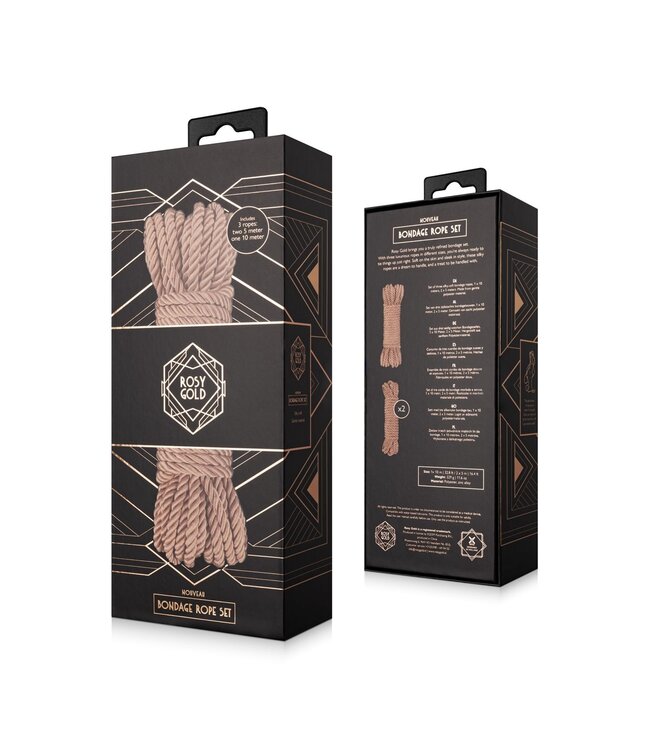 Rosy Gold Rosy Gold – Rope Set – Luxe Bondage Touwen