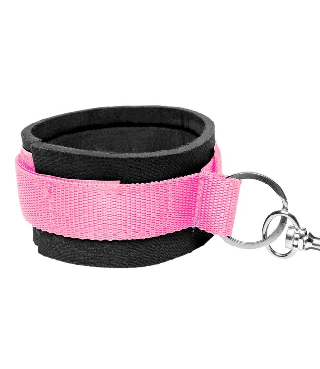 XR Brands FRISKY - Bedroom Restraint Kit Bedboeien - Roze