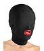 XR Brands XR Brands - Open Mond Masker Met Gewatteerd Oogmasker - Zwart
