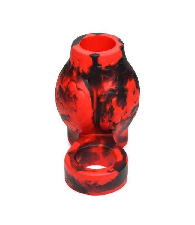 XR Brands XR Brands - Hell Hound Ballstretcher - Rood