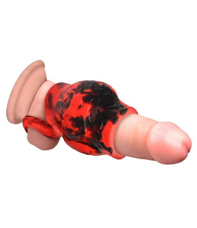 XR Brands XR Brands - Hell Hound Ballstretcher - Rood