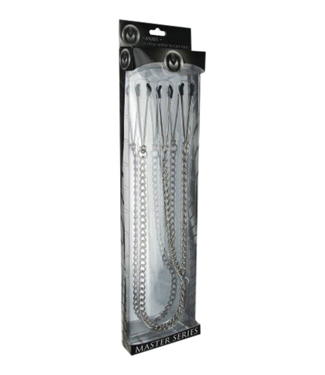XR Brands Master Series - Nipple To Clit Klemmenset