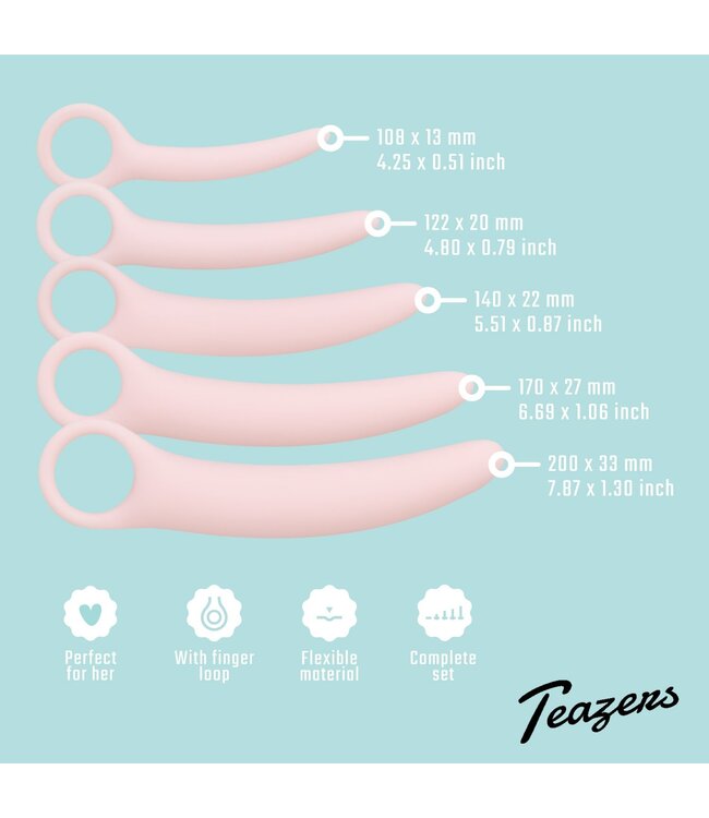 Teazers Teazers Vaginale Dilator Set