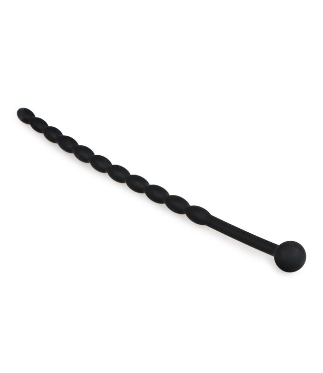 Sinner Gear Geribbelde Siliconen Dilator - Zwart