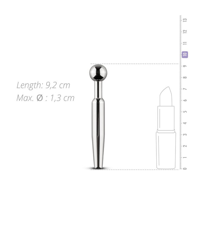 Sinner Gear Unbendable Sinner - Korte Holle Penis Plug