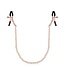 Rosy Gold Rosy Gold - Tepelklemmen met parelketting - Verstelbaar Design