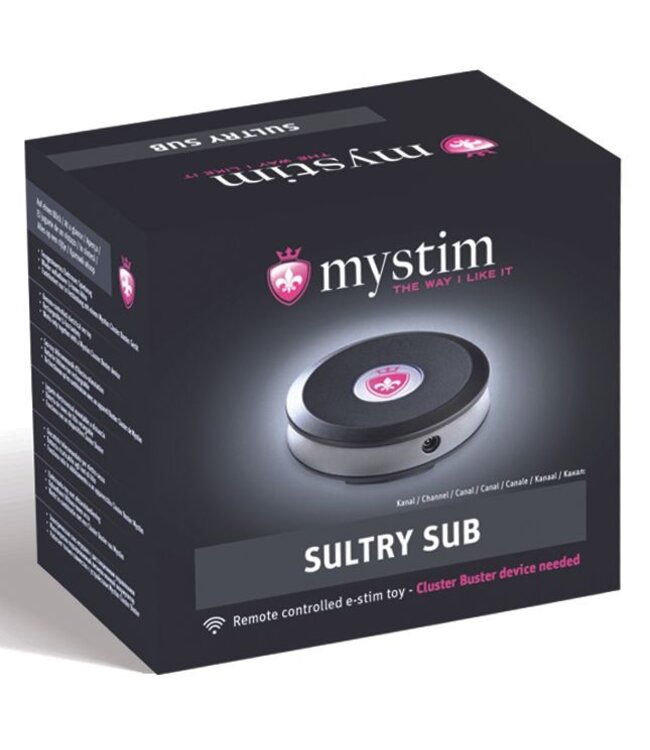 Mystim Mystim – Sultry Sub Receiver Channel 2 – Zwart