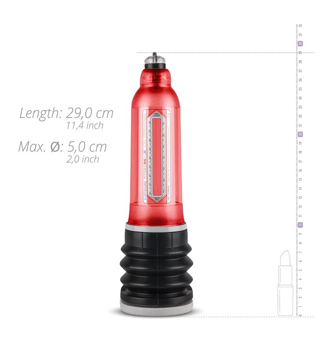 Bathmate Bathmate Hydromax 7 - Rood