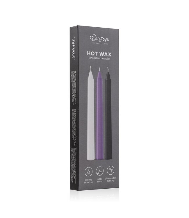 Easytoys Fetish Collection Easytoys Fetish - Hot Wax SM Kaarsen - 3 stuks