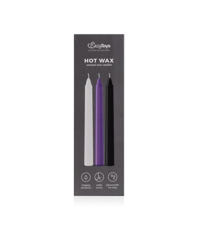 Easytoys Fetish Collection Easytoys Fetish - Hot Wax SM Kaarsen - 3 stuks