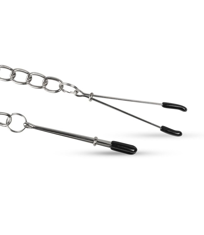 Easytoys Fetish Collection Easytoys Fetish - Pincet Tepelklemmen Met Ketting