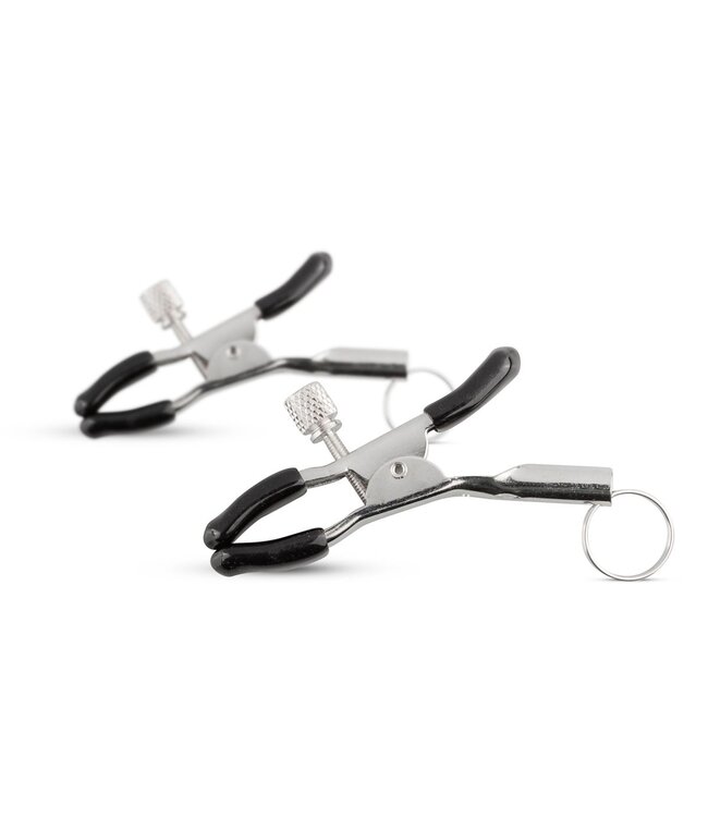 Easytoys Fetish Collection Easytoys Fetish - Verstelbare Tepelklemmen Met Ringetje