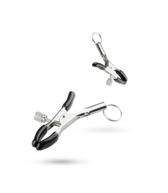 Easytoys Fetish Collection Easytoys Fetish - Verstelbare Tepelklemmen Met Ringetje