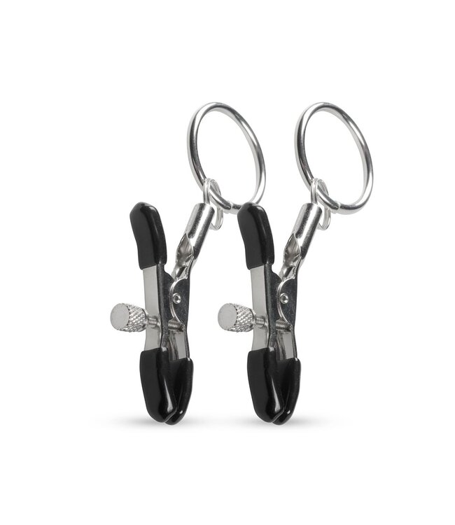 Easytoys Fetish Collection Easytoys Fetish - Metalen Tepelklemmen Met Ring