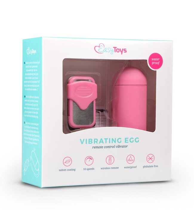 Easytoys Mini Vibe Collection Easytoys Vibratie Ei - Roze