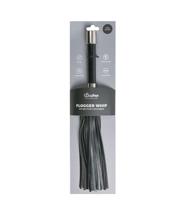 Easytoys Fetish Collection Easytoys Fetish - Flogger met metalen handvat