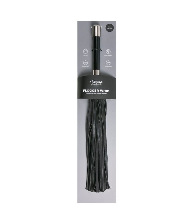 Easytoys Fetish Collection Easytoys Fetish - Lange flogger met metalen handvat