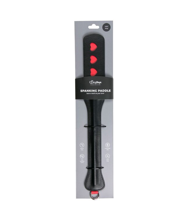Easytoys Fetish Collection Easytoys Fetish - Lange leren paddle met hartje