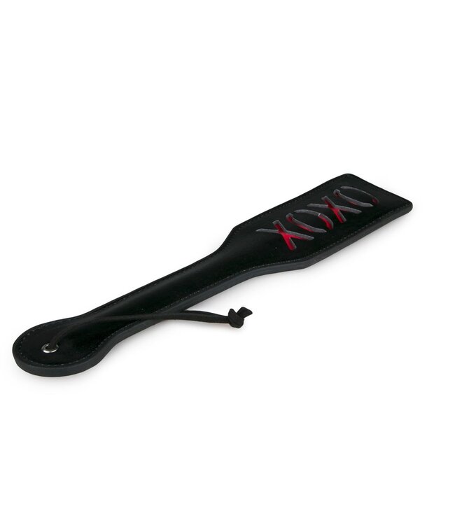 Easytoys Fetish Collection Easytoys Fetish - Zwarte Leren Paddle XOXO