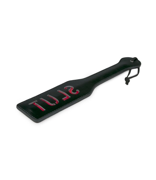 Easytoys Fetish Collection Easytoys Fetish - Zwarte leren paddle - Slut