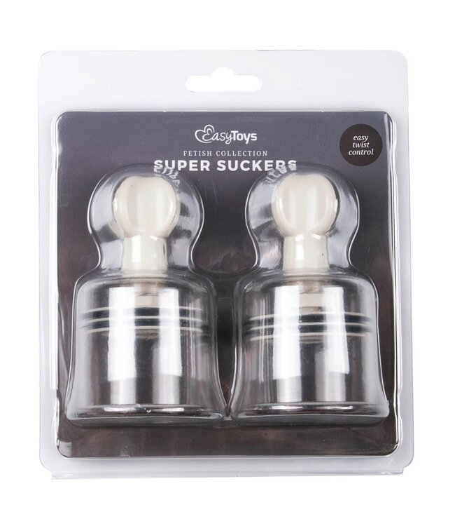 Easytoys Fetish Collection Easytoys Fetish - Tepelzuigers 2 Stuks - Groot
