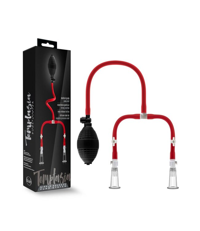 Temptasia Temptasia - Tepel Vacuüm Zuigers Met Knijpbal Systeem