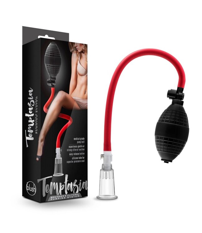 Temptasia Temptasia - Clitoris/ Tepel Vacuüm Zuiger Met Knijpbal Systeem