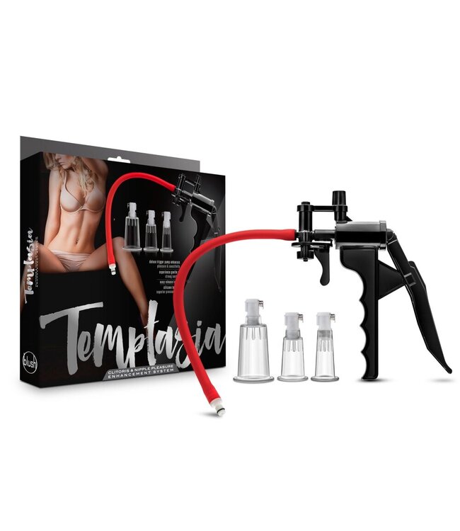 Temptasia Temptasia - Clitoris- En Tepel Vacuüm Zuigers Complete Set Met Grippomp