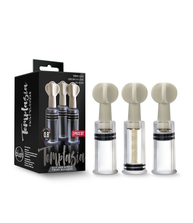 Temptasia Temptasia - Clitoris En Tepel Zuigers -  Set Van 3