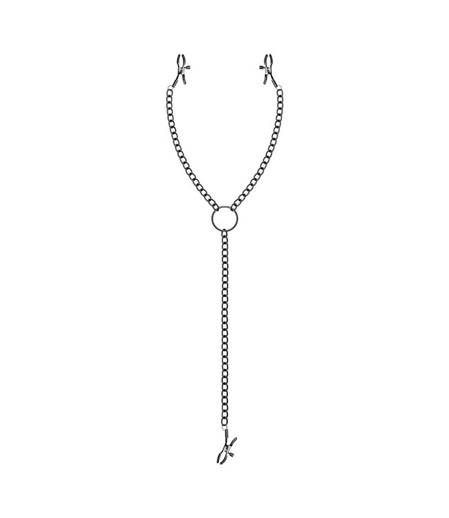 Bedroom Fantasies Tepel & Clitorisklemmen - Zwart